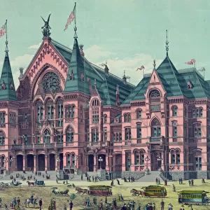 Cincinnati music hall and exposition buildings