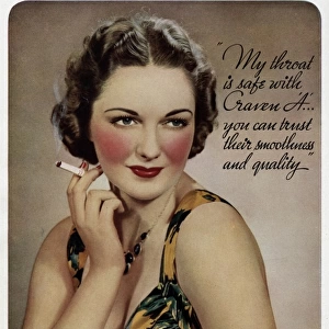 Craven Cigarettes 1937