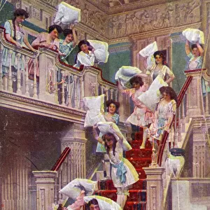 The Dairymaids, by Alexander M Thompson and Robert Courtneidge Date: circa 1908