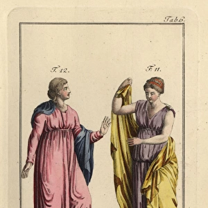 Two daughters of the goddess Niobe in Greek