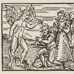Devil Baptises Recruit