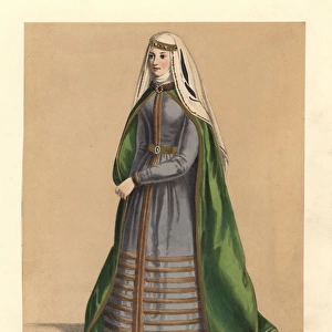 Dress of the reign of King John, 1199-1216