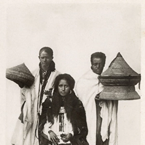 Ethiopian Noblewoman with two attendants