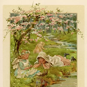 Girls with Blossom 1889