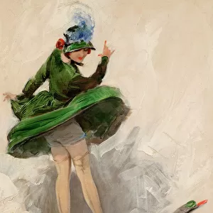 Green lady by William Barribal