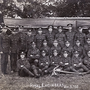Group photo, Royal Engineers No. 3 Section, WW1