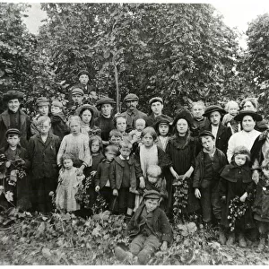 Hop pickers in Kent 1911