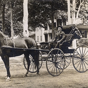Horse-drawn carriage, USA