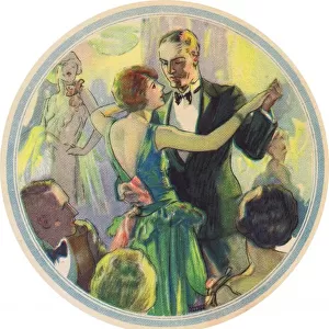 Illustration of couple dancing, 1929