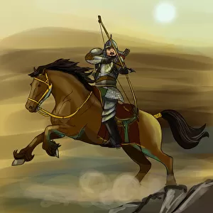 Kazakh hero and warrior Koblandy batyr