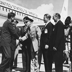 Kennedy at Missile Command