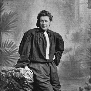Ladies Football, 1895: Miss Nettie Honeyball