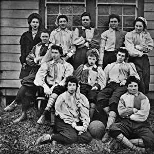 Ladies Football, 1895: the South Team