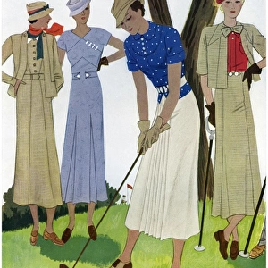 Lady golfers 1933