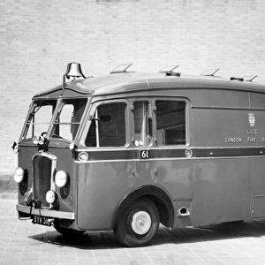 LCC-LFB Canteen Van (CaV) at Lambeth HQ