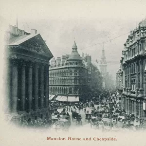 London - Mansion House and Cheapside