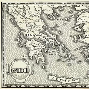 Map / Europe / Greece / Ford