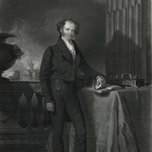 Martin Van Buren, president of the United States