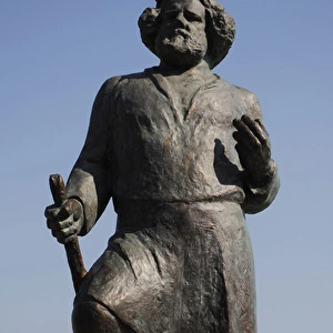 Maximilian Voloshin. Statue