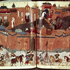 Mongolian history. Attack on Baghdad by Il-Kh⮠