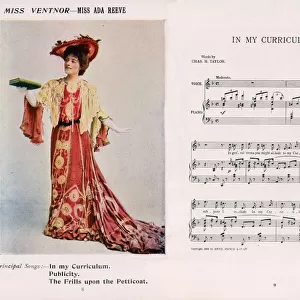 Musical comedy, The Medal and the Maid, music by Sidney Jones