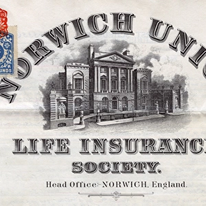Norwich Union Life Insurance Society Policy Certificate