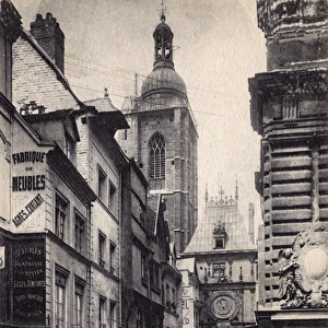 Rouen - Rue de la la Grosse Horloge