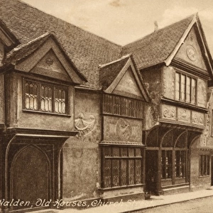 Saffron Walden - Old Houses on Church Street