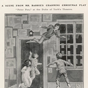 A scene from Mr Barries charming Christmas play