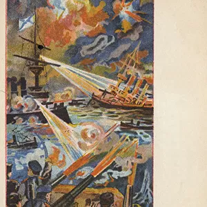 Sea Battle - Russo-Japanese War