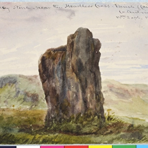 Standing Stone near the Headless Cross, Parish of Cairncastl