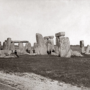 Stonehenge, circa 1880