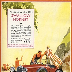 Swallow Hornet car advertisement