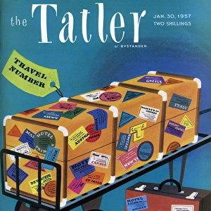 Tatler cover - Travel Number 1957