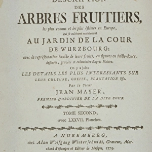 Title Page (French) Volume 2