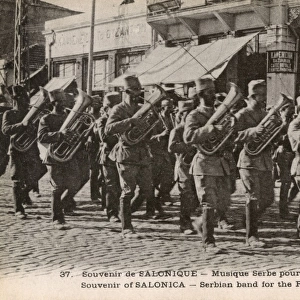WW1 - Thessaloniki, Greece - Serbian Band