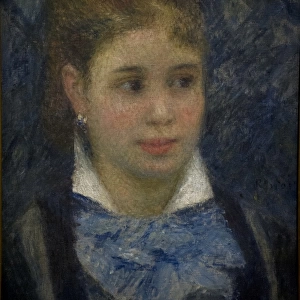 Young Parisian Lady, c. 1875, by Pierre-Auguste Renoir