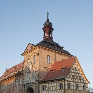 Gothic Old Town Hall (Altes Rathaus) with Renaissance and Baroque sections of facade