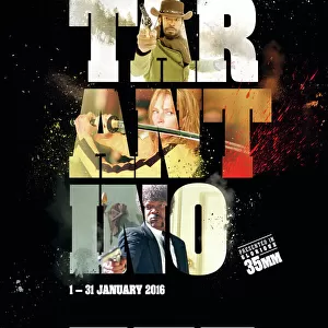 Poster for TARANTINO Season at BFI Southbank (1 - 16 Januray 2016)