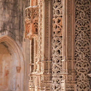 Carving details, Unfinished Chapels, Monastery of Santa Maria da Vitoria (UNESCO World