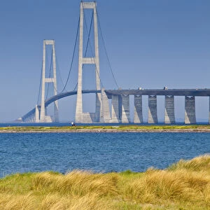 The East Bridge as seen from Korsor, Denmark