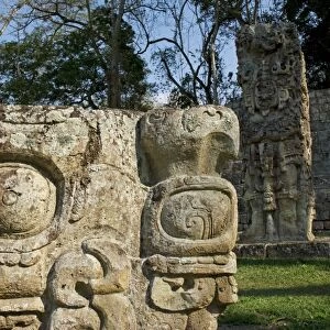 Honduras, Copan, Maya Ruins of Copan, a UNESCO World Heritage Site