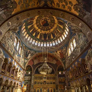 Orthodox Holy Trinity Cathedral, Interior, Sibiu, Transylvania, Romania
