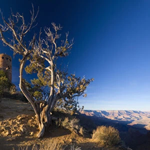 USA, Arizona, Grand Canyon, Desert View Watchtower