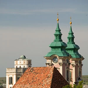HUNGARY-Northern Uplands- EGER: Minorite Church (b. 1771)