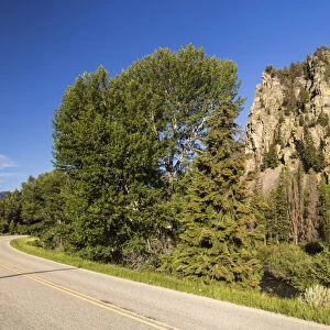 The Pioneer Scenic Byway in the Beaverhead-Deer Lodge National Forest, Montana, USA