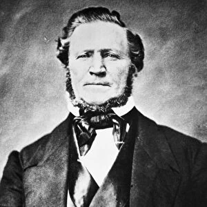 American Mormon leader. Daguerreotype by Mathew Brady, c1847