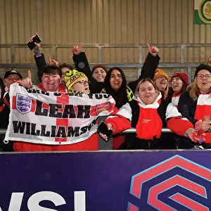 Arsenal vs. Liverpool: Electric Atmosphere at Arsenal Women's FA Super League Match