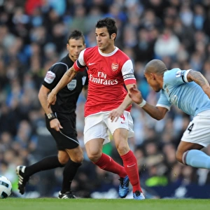 Cesc Fabregas (Arsenal) Nigel De Jong (Man City). Manchester City 0: 3 Arsenal