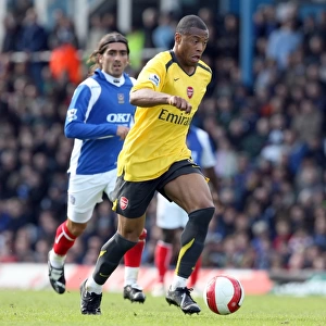 Julio Baptista in Action: Portsmouth 0-0 Arsenal, FA Premiership, May 2007